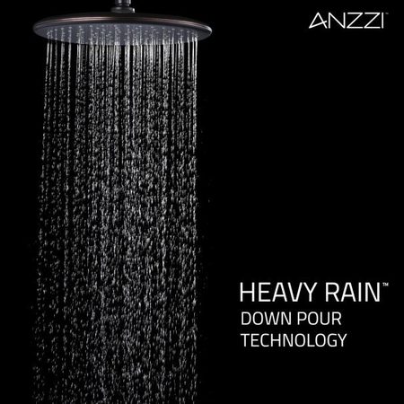 Anzzi Meno Single-Handle 1-Spray Tub and Shower Faucet in Oil Rubbed Bronze SH-AZ032ORB